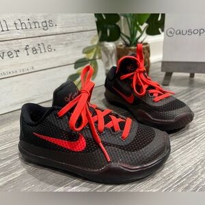 Nike Kobe 10 X Baby Size 9C Black Anthracite Crimson 726069-060 Toddler TD